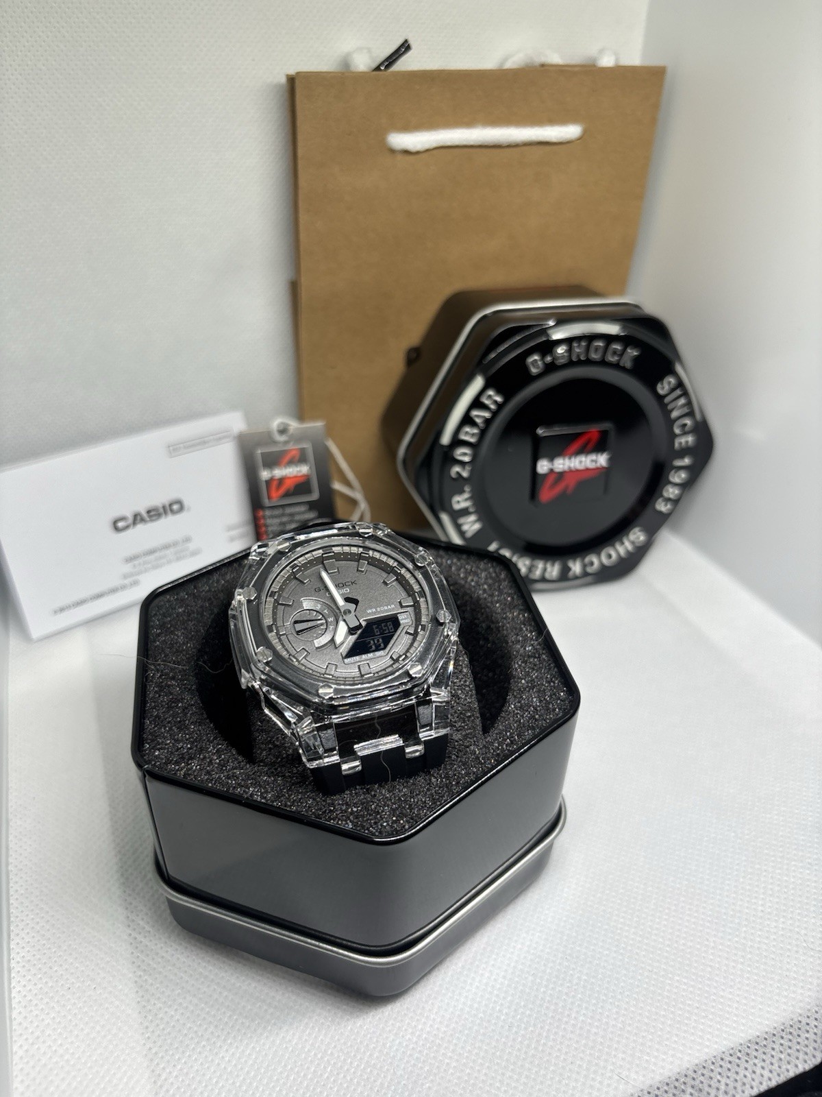 Casio GShock GA2100 Casioak AP Modded - Pulsera de Goma