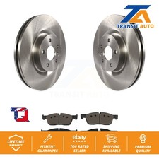 [Front] Brake Rotors Ceramic Pad Kit For Land Rover Discovery Sport Range Evoque