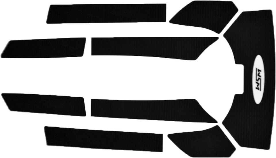 WSM Traction Mat Black Set For Sea-Doo GTX, GTI, GTX RFI, GTX Limited 012-305BLK - Image 2 of 2
