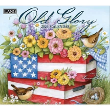 Lang Companies,  Old Glory 2026 Wall Calendar by Susan Winget, 13.4'' X 12'', 12