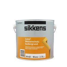 Sikkens Cetol Wetterschutz Isoliergrund 2,5L weiss, Holz Grundierung, Primer