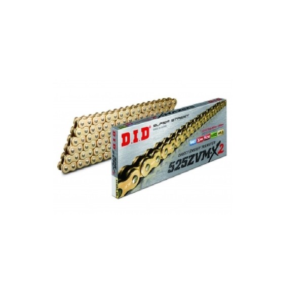 Did Kette 525Zvmxgold FüR Honda XRV650 Africa Twin , RD03 Baujahr 88-98-image