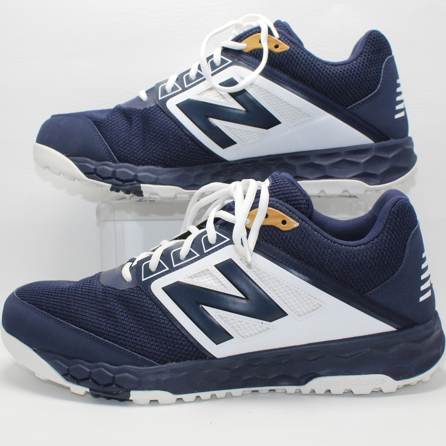 New Balance Fresh Foam 3000v4 Baseball Turf Shoes Navy White T3000TN4 Mens 15 thumbnail 5