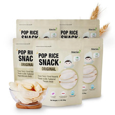 Pop Organic Snack, Rice Puffs Teething Snack for Babies  Toddlers 100 Korean