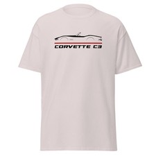 For Corvette C3 Convertible 1968-1972 Fans T-shirt Birthday Gift Racing Unisex For Corvette C3 Convertible 1968-1972 Fans T-shirt Birthday Gift Racing Unisex