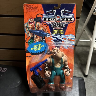 Lot Figurines Biker Mice Les Motards de l'espace Galoob figure set