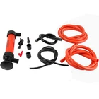 Syphon Pump Fuel Oil Water Transfer Hose Pump Siphon Pump With Adapters