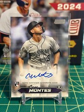 2024 Stadium Club Coco Montes #SCBA-CMN Colorado Rockies AUTOGRAPH