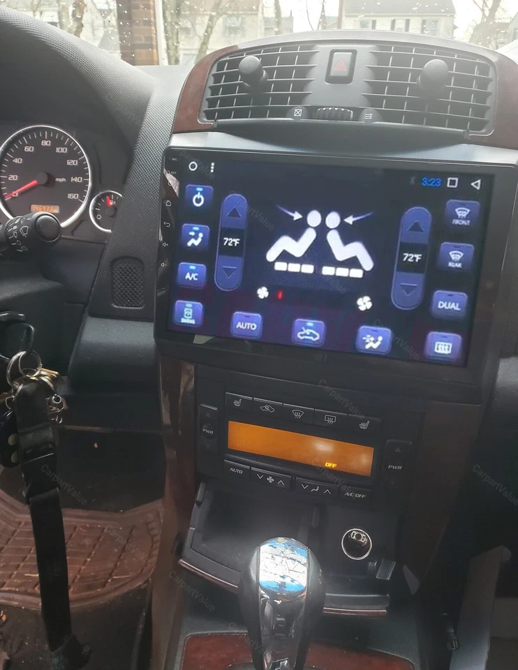 Radio estéreo GPS para coche Cadillac SRX 2004-2009 Android 13 Carplay WIFI FM Foto 4 de 4