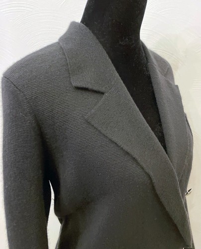 Lauren Ralph Lauren Damen Double Brested Crown Logo Cardigan Small Schwarz Wolle - Bild 9 von 12