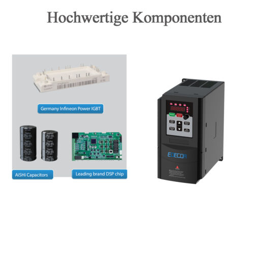 EDECOA 2.2KW VFD 380V 3PH Motore Variatore Frequenza Inverter Trifase a Trifase - Bild 4 von 7