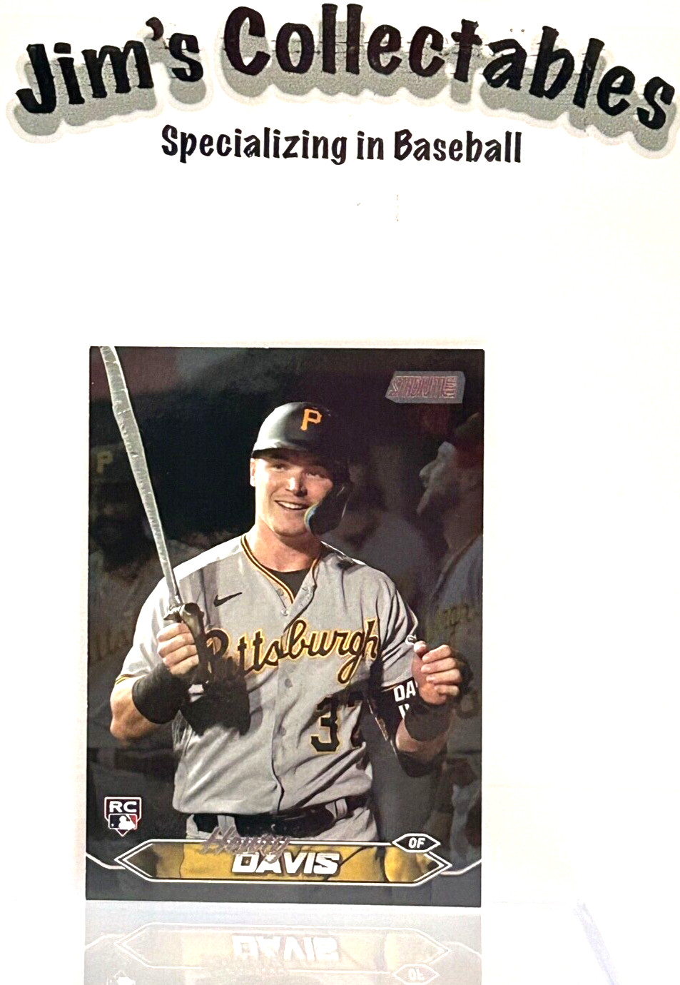 2024 Topps Stadium Club - Black Foil #207 Henry Davis (RC)