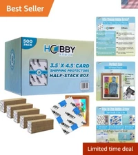 Card Shipping Protectors 3.5 x 4.5 - Trading Card Shipping Supplies - Trading...