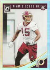 2018 Donruss Optic Simmie Cobbs Jr. Silver Prizm SP RC #126 