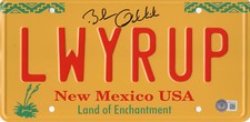 BOB ODENKIRK SIGNED AUTOGRAPH BREAKING BAD LICENSE PLATE  BECKETT BAS COA