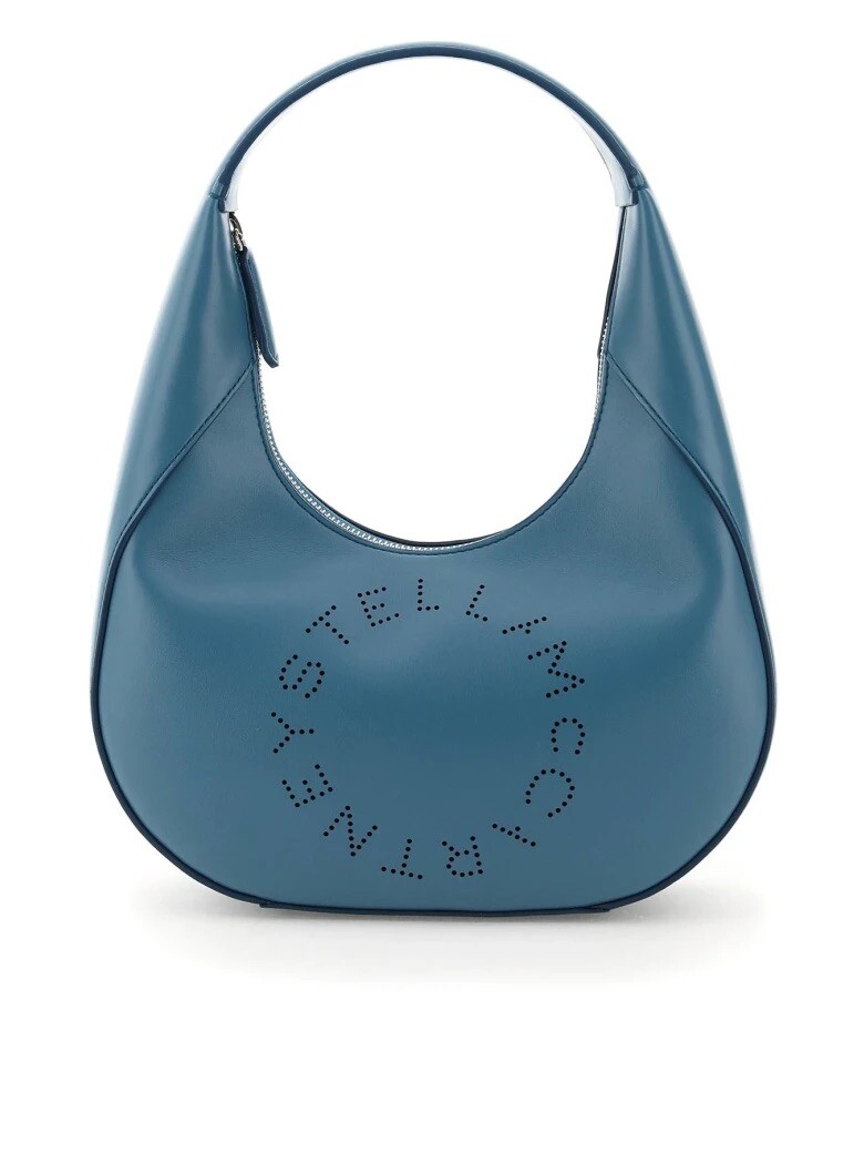 New STELLA MCCARTNEY Small Perforated Logo Alter Leather