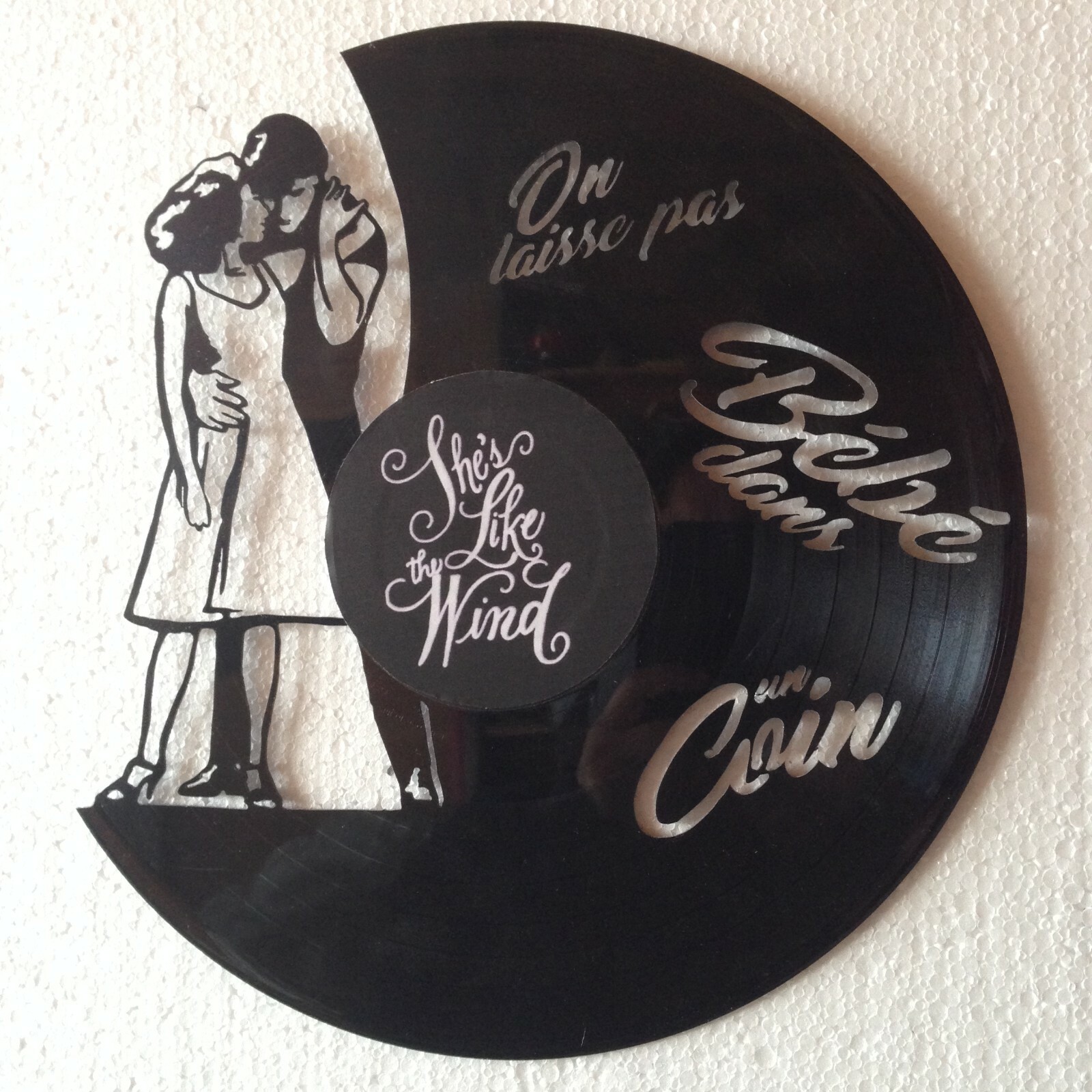 Horloge vinyle Dirty Dancing cadeau idéal fan de cinéma