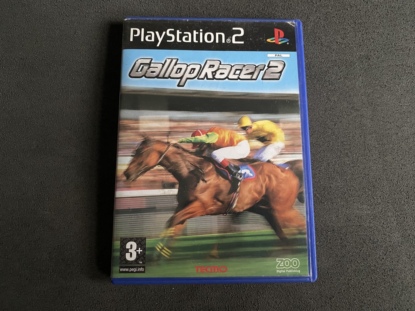 GALLOP RACER 2 SONY PLAYSTATION 2 PS2 EDITION ESP PT PAL COMPLET