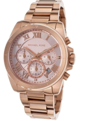 MICHAEL KORS Brecken Rose Gold S/ Steel Chronograph Watch  display picture 3