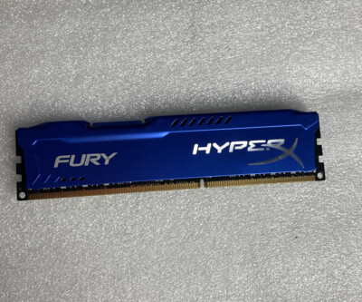 8GB Kingston HyperX Fury DDR3 PC3-12800 1600MHz CL10 Single Memory Module