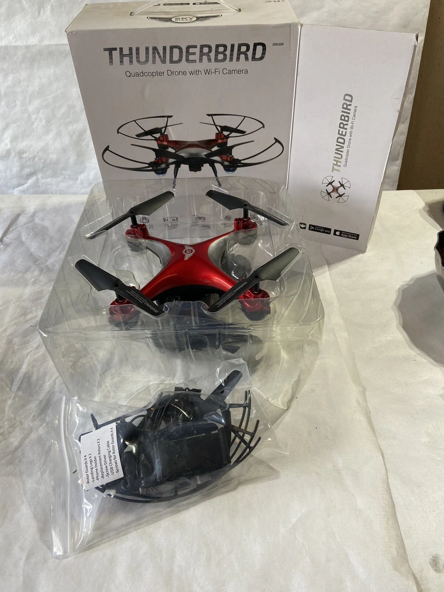 Sky Rider's Thunderbird Quadcopter Drone With WiFi Camera, 51 OFF