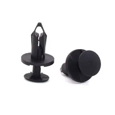 Car Plastic Rivets Retainer Bumper Push Fastener Clips for 8MM Hole 50pcs