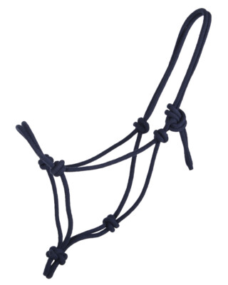 QHP Knotenhalfter Basic navy 