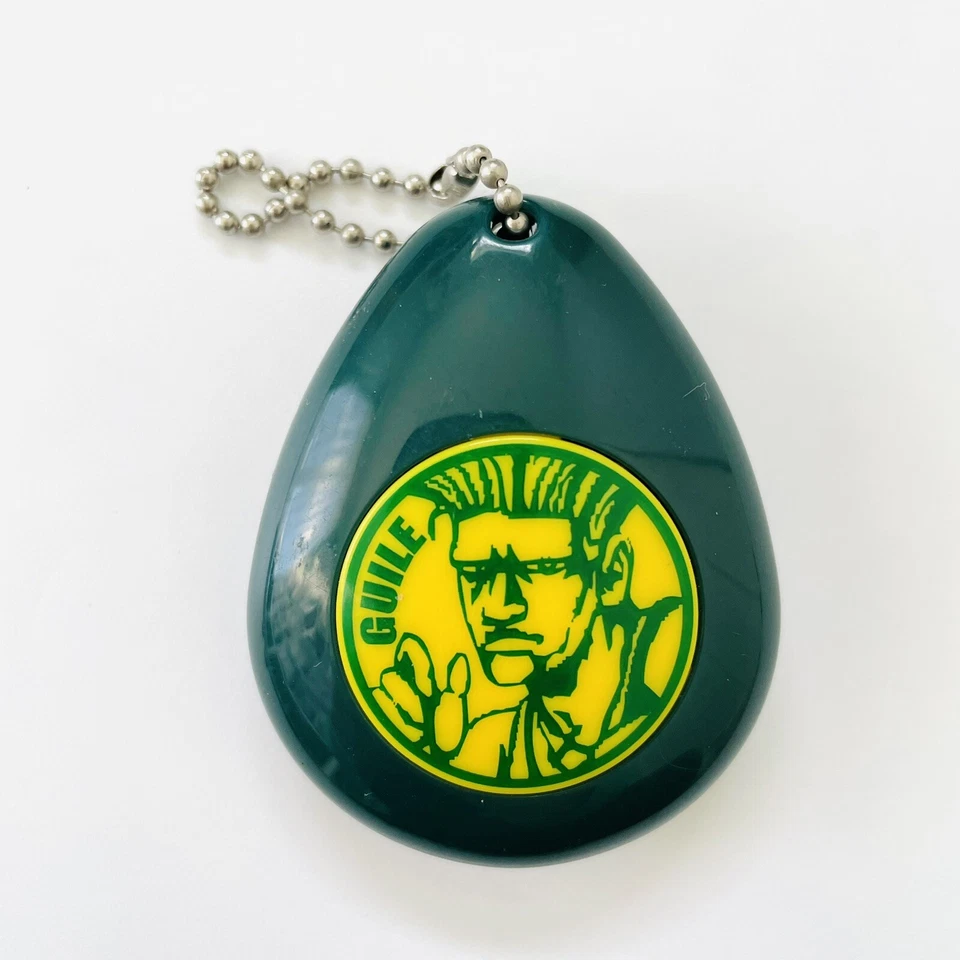 2007 STREET FIGHTER II 2 Soundrop Sound Keychain Charm 5 types GUILE Capcom - Image 2 of 4