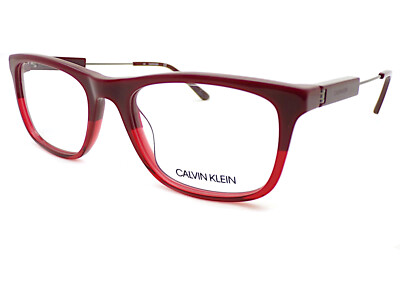 Calvin Klein Lesebrille von +0,25 bis +3,50 Ochsenblut Kristall Rot CK19707 615