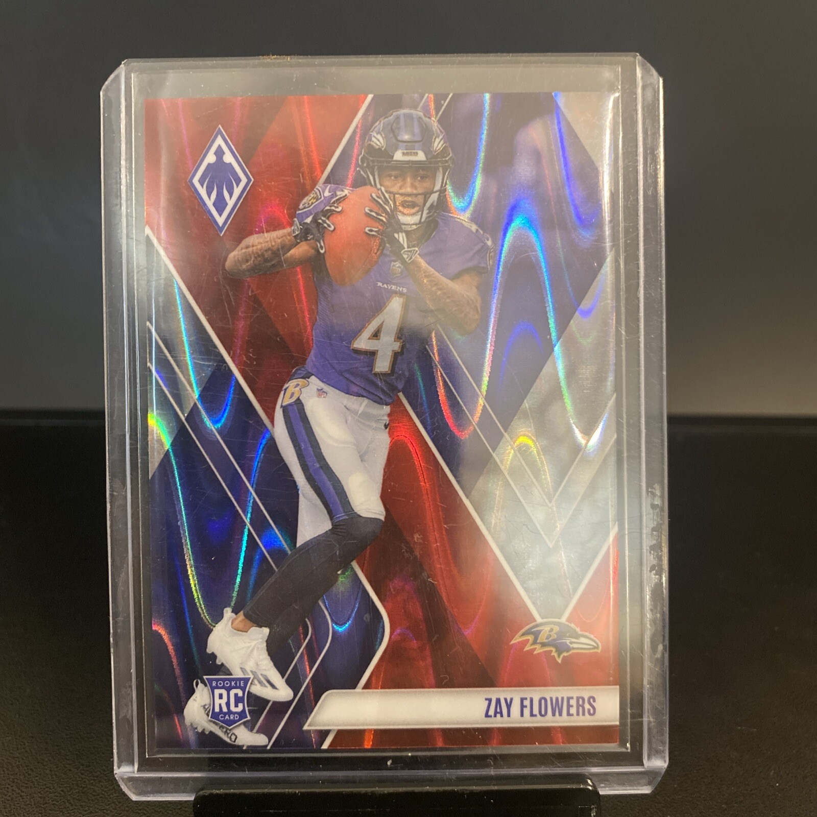 2023 Panini Phoenix - Contours Red #CON-12 Zay Flowers /199 (RC)