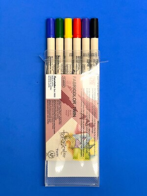 Zig Kuretake Fabric Markers for Embroidery Tajima, Toyota, SWF, Barudan, Brother