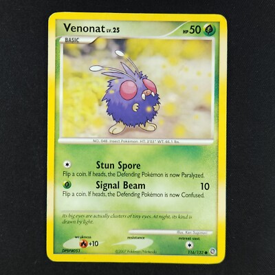 Venonat 116/132 - Secret Wonders - Pokemon Card
