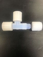 Parker Tee Connector Reducer, Redi-flare 3/4 3/4 3/4  FTCR-1212RF12RF PFA fittin