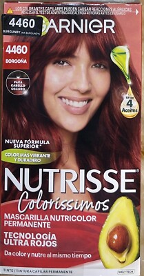 GARNIER NUTRISSE PERMANENT HAIR DYE COLOR, MEXICO PRODUCT MANY COLORS MAY CHOOSE