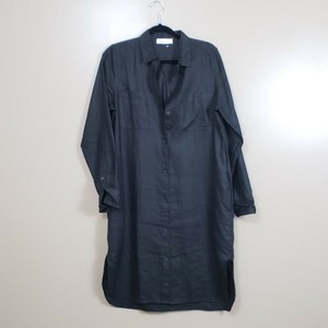 everlane linen shirt dress