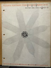 Vtg Sylvania Electric Products Catalog 1961 Receiving Tubes Microwave Counter