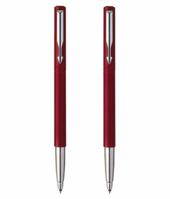 Kugelschreiber Parker Vector Standard Ct Ball Rollerball roter Körper neu Chr...