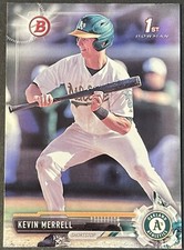 2017 Bowman Draft Kevin Merrell Oakland Athletics #BD-175