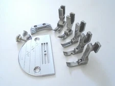 9PCS Presser Foot Needle Plate For Juki  Singer Consew Brother Sewing Machines  