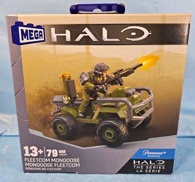 Mega Halo Fleetcom Mongoose & UNSC Marine Set New