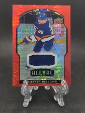 2020-21 Upper Deck Allure Red Rainbow Jerseys Kieffer Bellows #72 Rookie RC