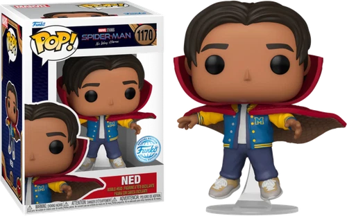 Funko Pop Marvel #1170 Spider-Man No Way Home Ned with Cloak Walmart Exclusive