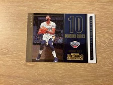 2018-19 Panini Contenders Anthony Davis Playing the Numbers Game #9 Pelicans
