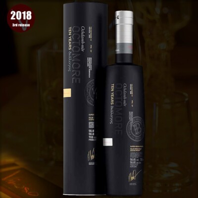 Bruichladdich Octomore 10 yo 3rd Ed. 2018 Islay Single Malt Whisky 167ppm 56,8%