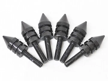 Tornillo de perno de espiga negro 6 piezas para Harley Davidson Electra Glide Classic personalizado Foto 4 de 4