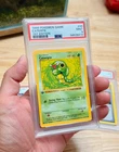 PSA 9 POKEMON 1999 CATERPIE #45 ENGLISH 1ST EDITION BASE SET CARD
