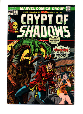 CRYPT OF SHADOWS #2 VG 4.0 JIM STARLIN COVER STAN LEE STORY
