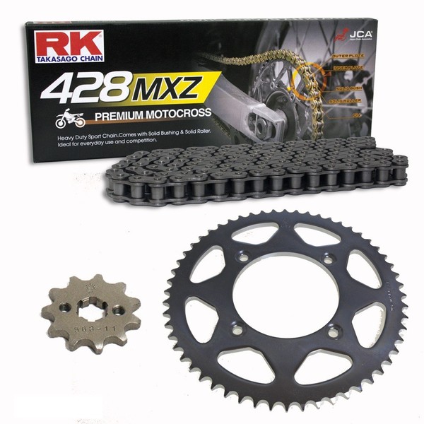 Kettensatz KTM XC 105 08-09 Kette RK 428 MXZ 118 Offen 14/49-image