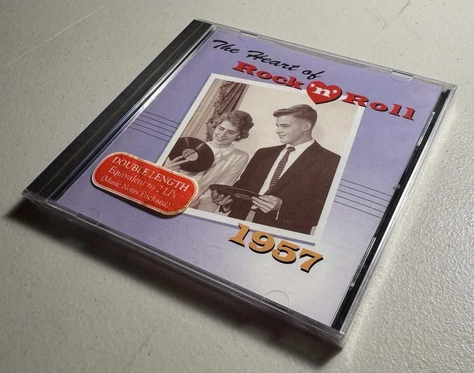 TIME-LIFE The Heart Of Rock N Roll 1957 (CD, 1995) BRAND NEW! FREE S/H 20 Songs! Foto 4 de 4