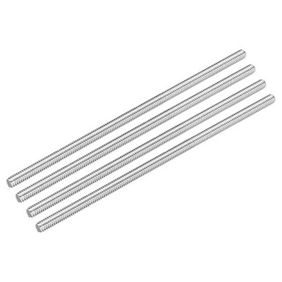 Vollgewindestange 1/4''-20 UNC Pitch 304 Edelstahl Rechtsgewinde,12'' 4 Stück